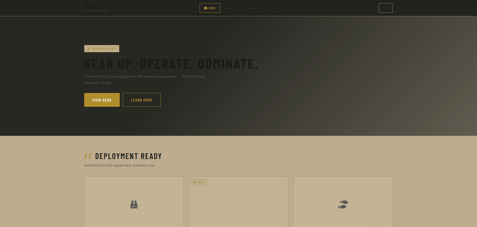 NOMAD screenshot 2