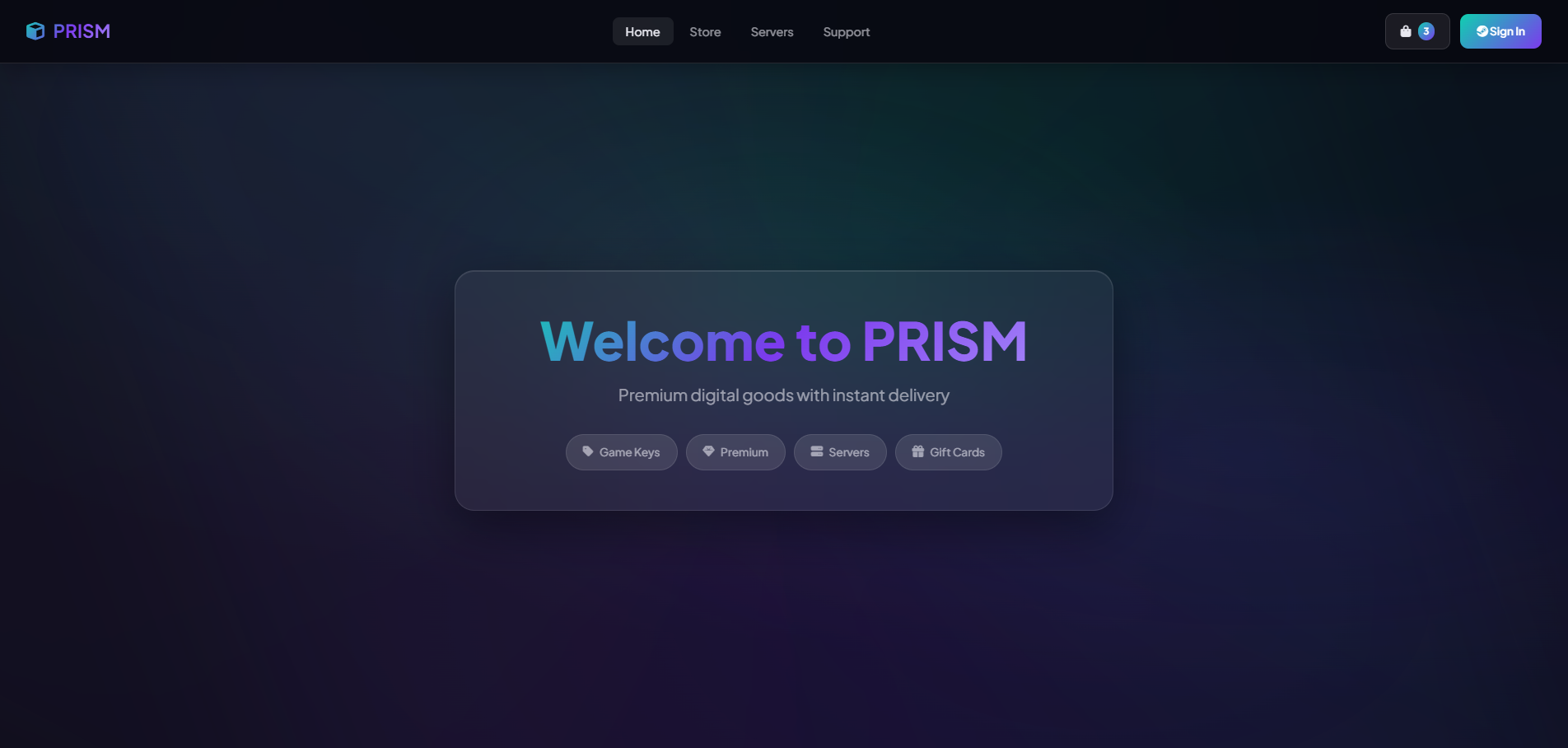 PRISM screenshot 2