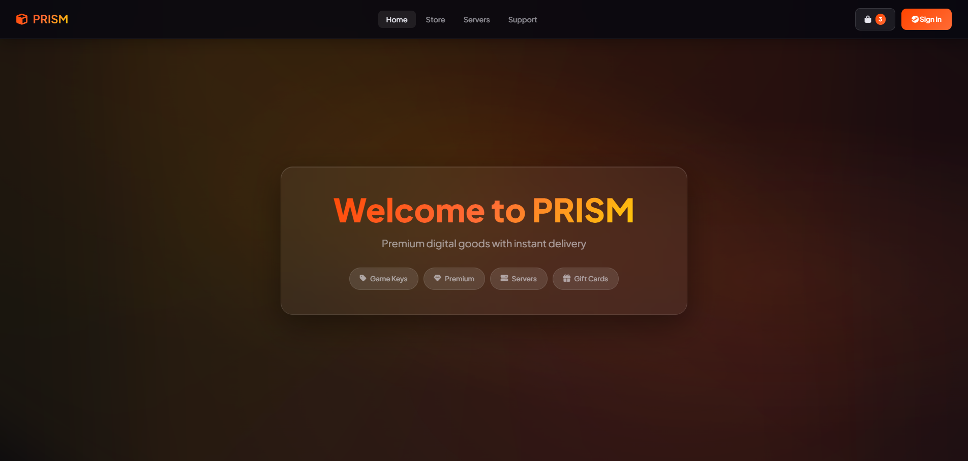 PRISM screenshot 3