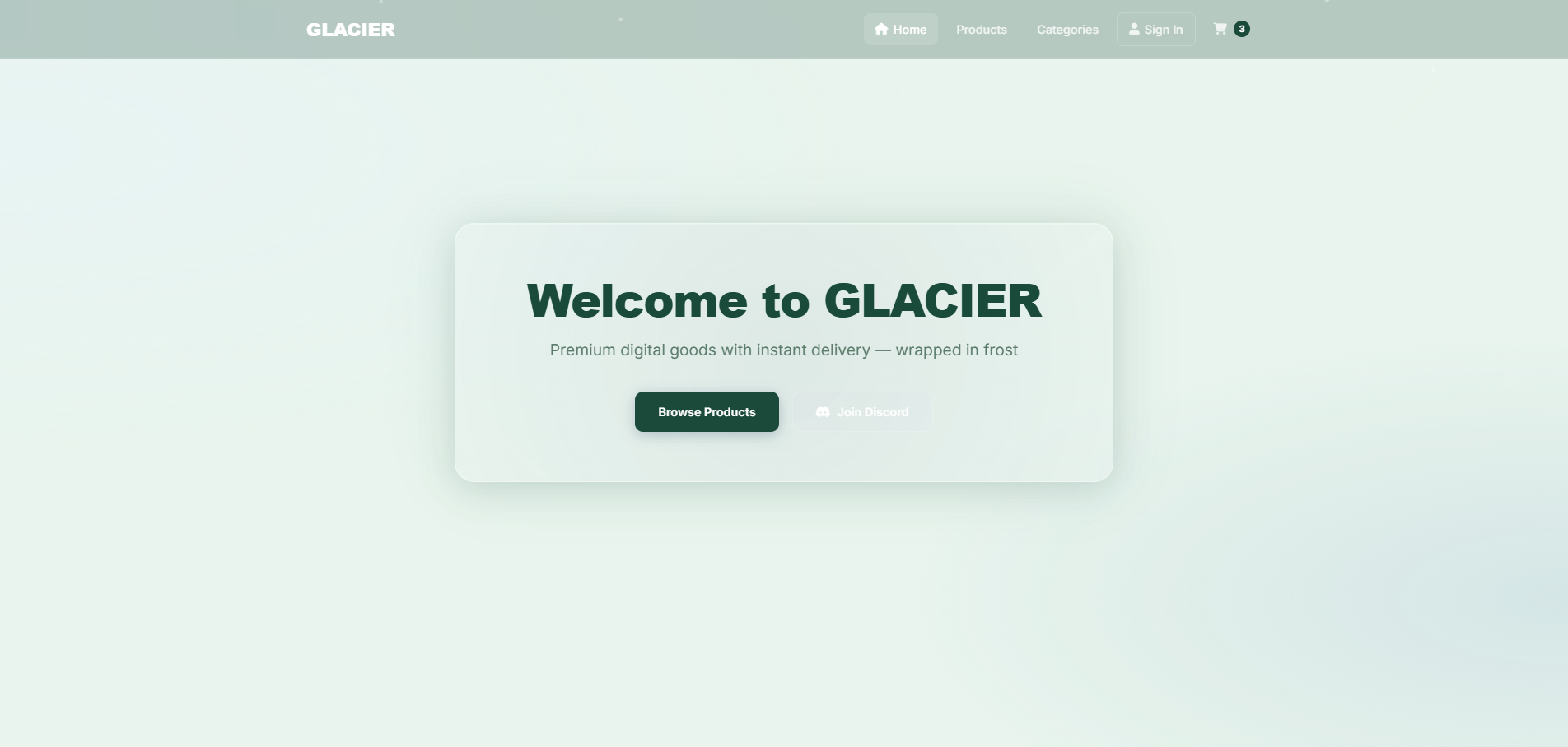 GLACIER screenshot 3