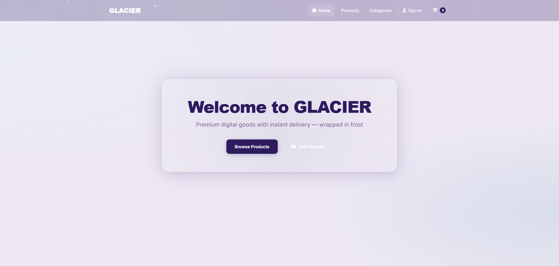 GLACIER screenshot 4