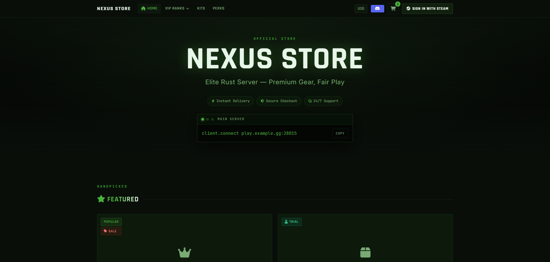 NEXUS screenshot 2