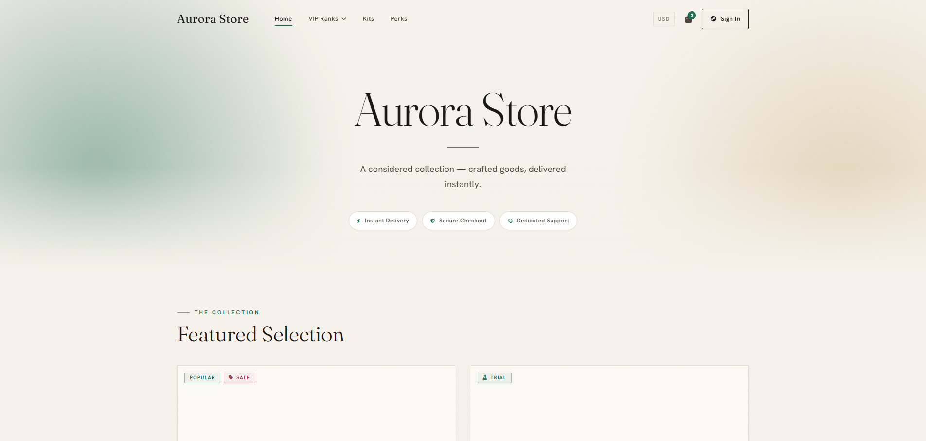 AURORA screenshot 2